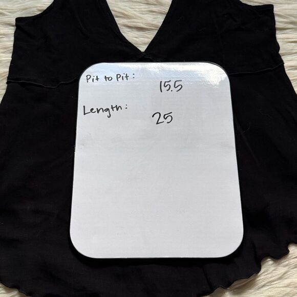 Free People Intimately Semi-Sheer Swing Tank in Black - XS - Picture 4 of 5